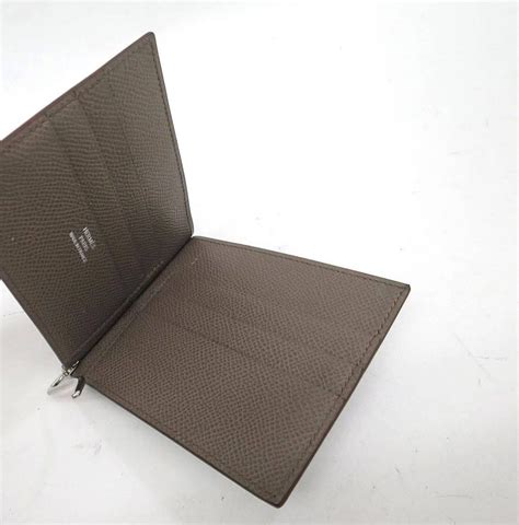 hermes money clip wallet price